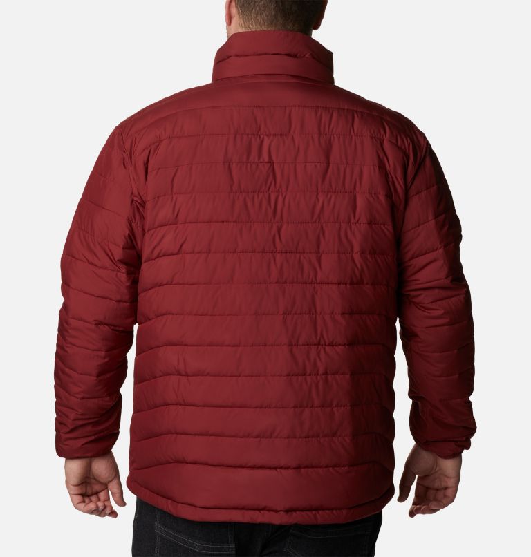 Thumbnail: Men's Powder Lite Insulated Jacket – Big, Color: Red Jasper, image 2