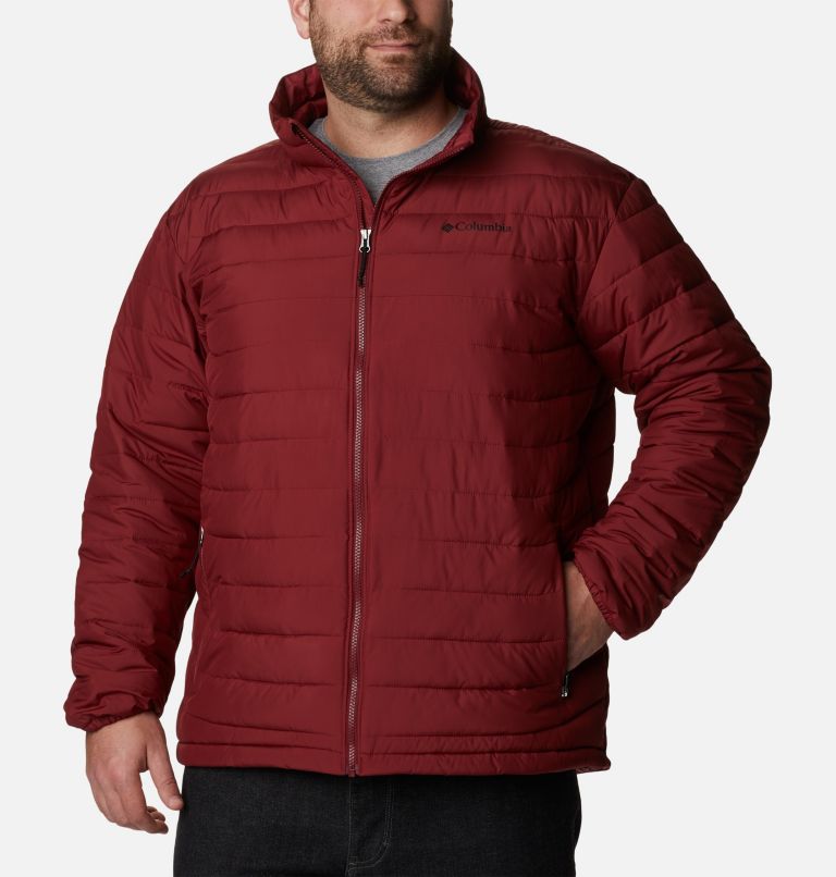 Thumbnail: Men's Powder Lite Insulated Jacket – Big, Color: Red Jasper, image 1