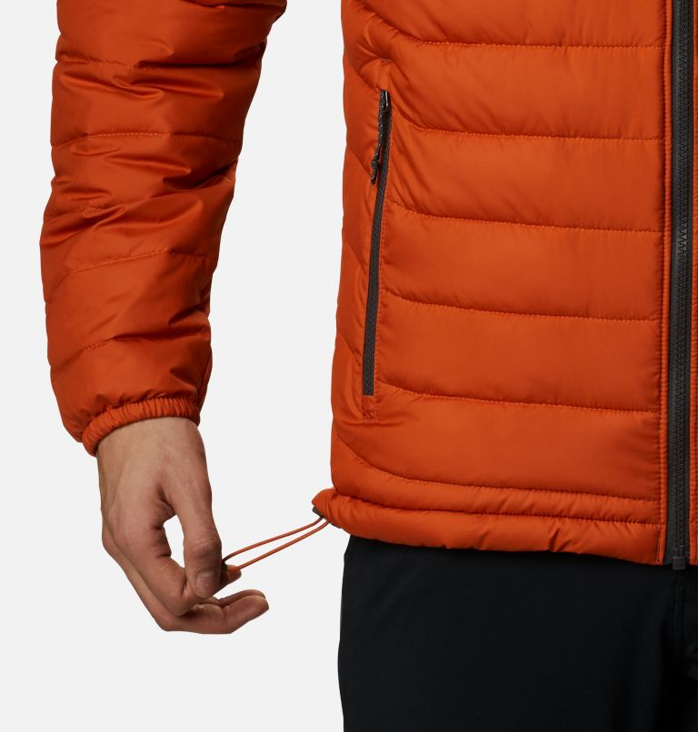 Powder Lite Jacket | 820 | 5X, Color: Harvester, Shark, image 6