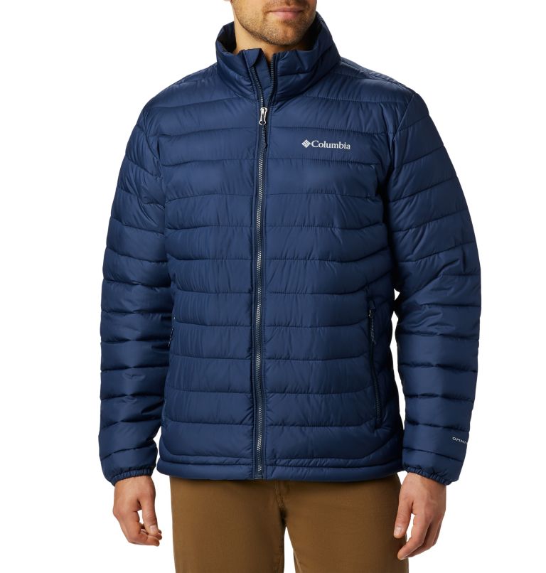 Powder Lite Jacket | 467 | 2XT, Color: Collegiate Navy, image 1