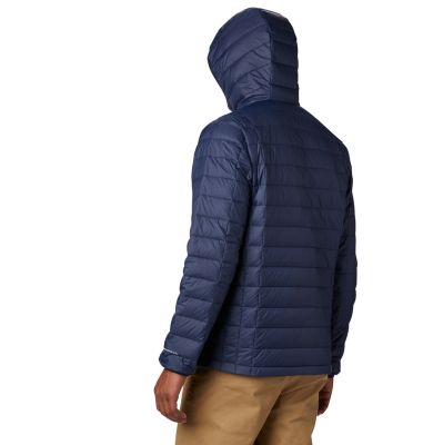 Men's Voodoo Falls&trade; 590 TurboDown&trade; Hooded Puffer Jacket Voodoo Falls&trade; 590 TurboDown&trade; Hooded Jkt | 023 | XL, Collegiate Navy, back