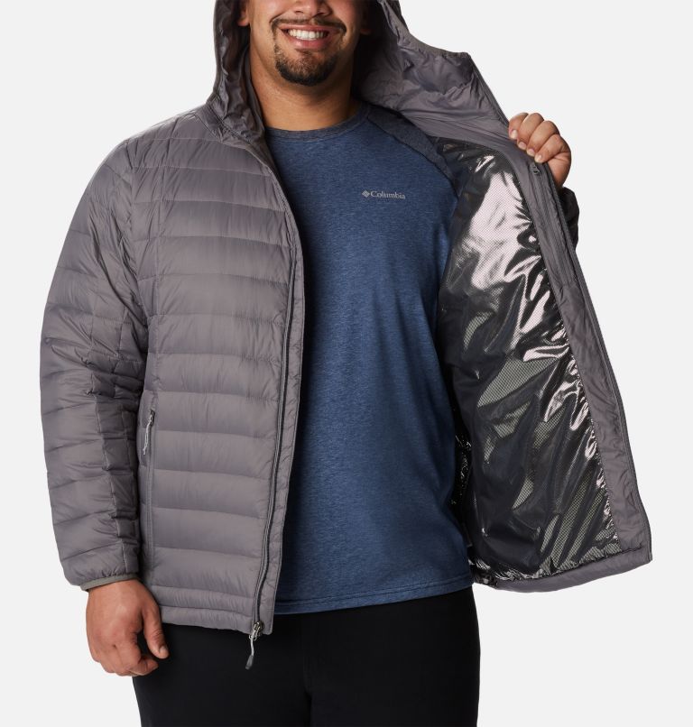 Veste à capuchon Voodoo Falls 590 TurboDown pour homme - Grandes tailles, Color: City Grey, image 5