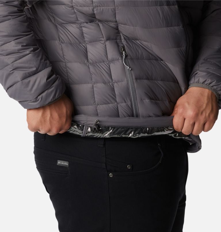 Veste à capuchon Voodoo Falls 590 TurboDown pour homme - Grandes tailles, Color: City Grey, image 7