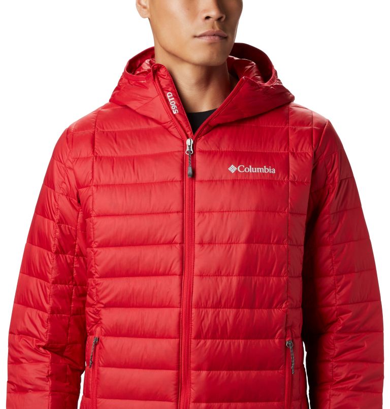 Veste à capuchon Voodoo Falls 590 TurboDown pour homme - Grandes tailles, Color: Mountain Red, image 3