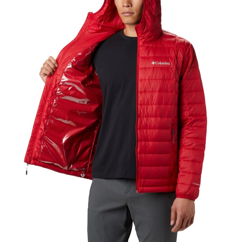 Veste à capuchon Voodoo Falls 590 TurboDown pour homme - Grandes tailles, Color: Mountain Red, image 5