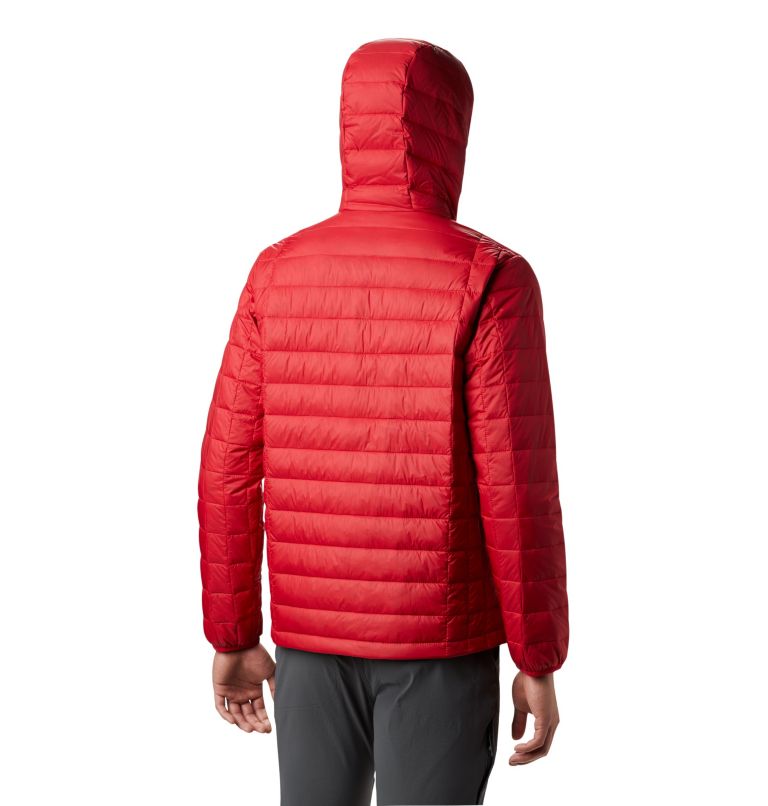 Veste à capuchon Voodoo Falls 590 TurboDown pour homme - Grandes tailles, Color: Mountain Red, image 2