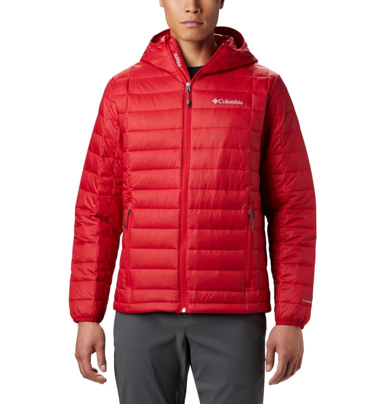 Veste à capuchon Voodoo Falls 590 TurboDown pour homme - Grandes tailles, Color: Mountain Red, image 1