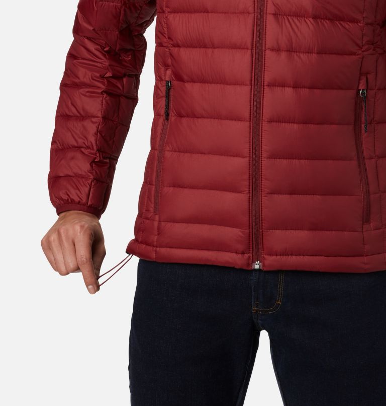 Veste à capuchon Voodoo Falls 590 TurboDown pour homme - Grandes tailles, Color: Red Jasper, image 5