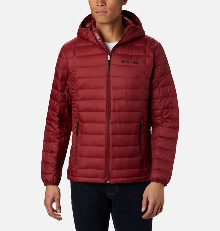 Veste à capuchon Voodoo Falls 590 TurboDown pour homme - Grandes tailles, Color: Red Jasper, image 1