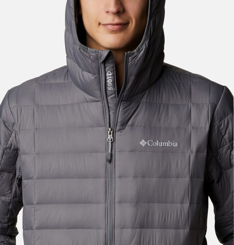 Veste à capuchon Voodoo Falls 590 TurboDown pour homme - Grandes tailles, Color: City Grey, image 4