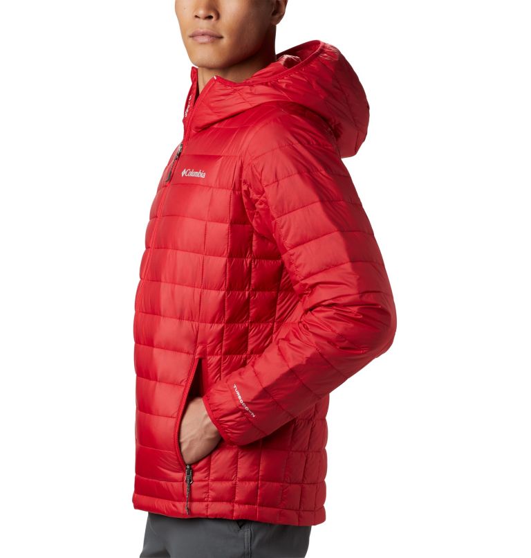 Veste à capuchon Voodoo Falls 590 TurboDown pour homme - Grandes tailles, Color: Mountain Red, image 4