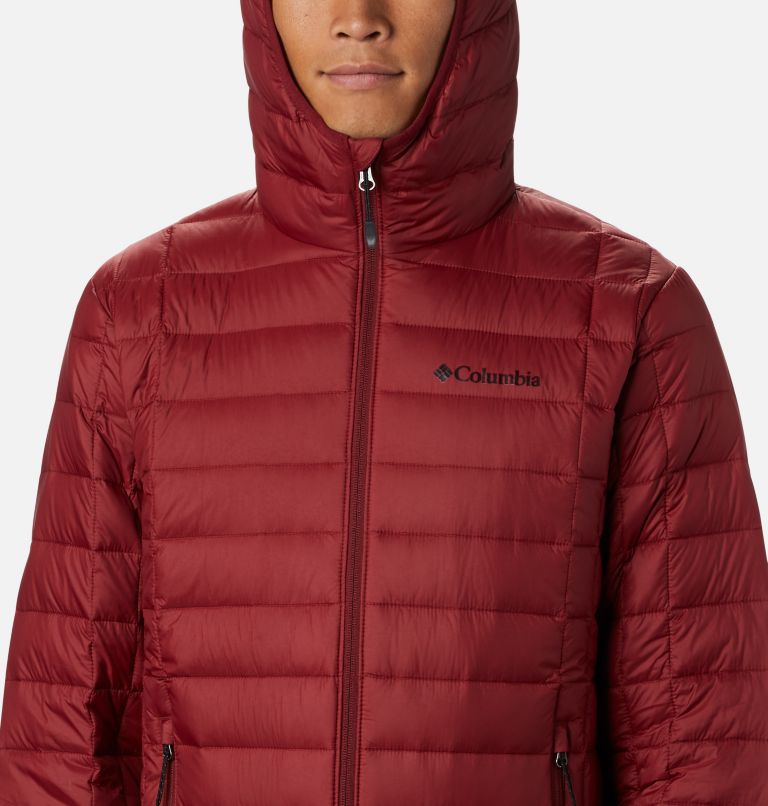 Veste à capuchon Voodoo Falls 590 TurboDown pour homme - Grandes tailles, Color: Red Jasper, image 4
