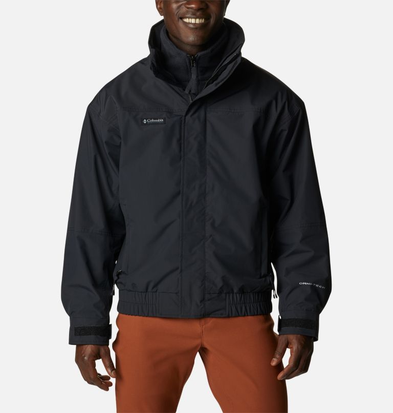 Columbia rain jacket 2024 with fleece lining