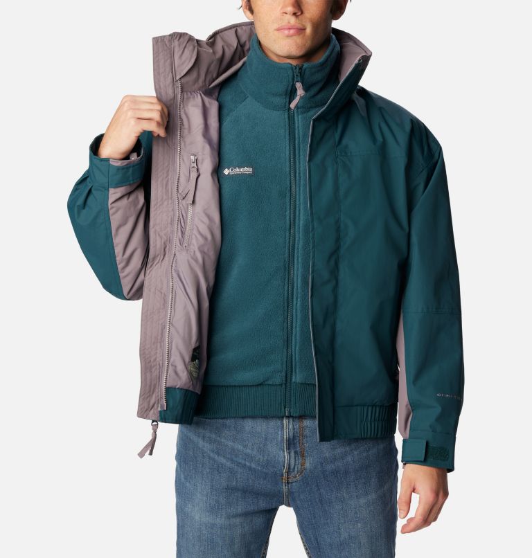 Chaqueta con Capucha Negra de montaña Columbia Bugaboo™ II Hombre