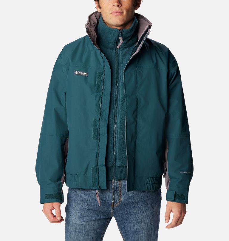 Chaqueta con Capucha Negra de montaña Columbia Bugaboo™ II Hombre