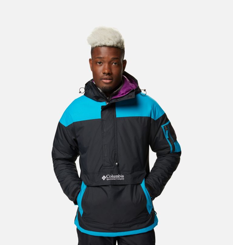 Columbia black challenger pullover hot sale jacket