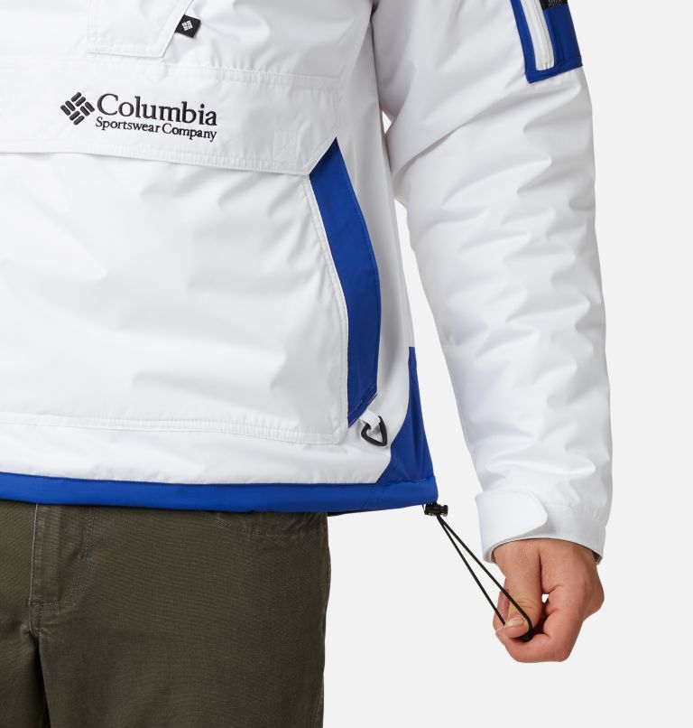Challenger Pullover | 101 | M, Color: White, Lapis Blue, image 7