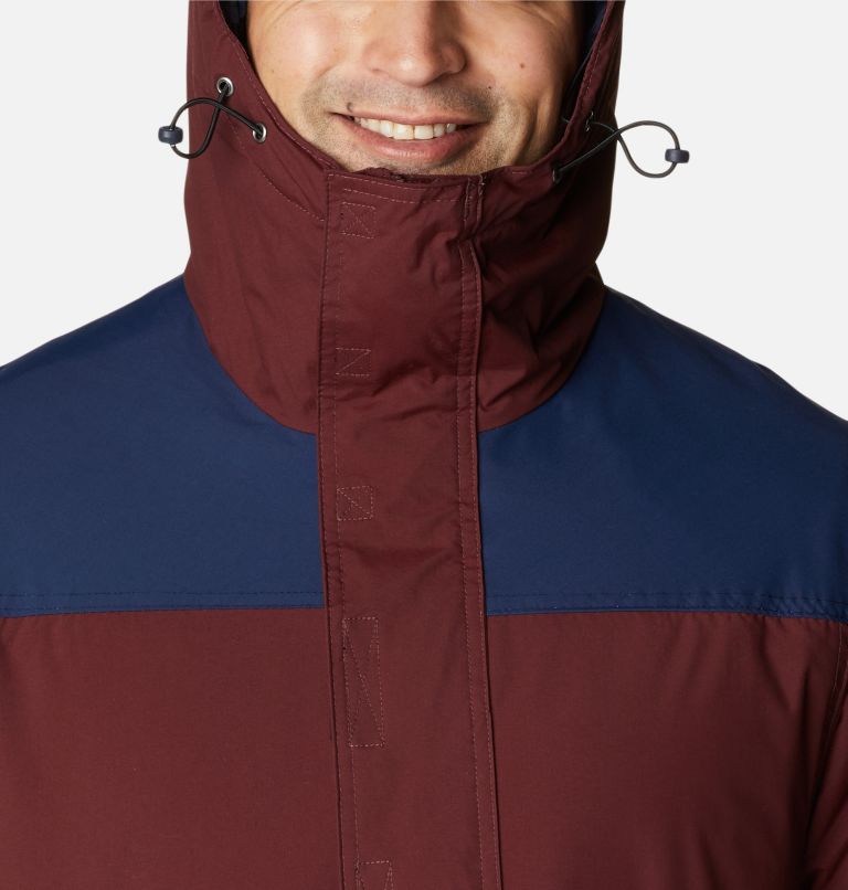 Challenger Pullover | 521 | XS, Color: Elderberry, Collegiate Navy, White, image 4