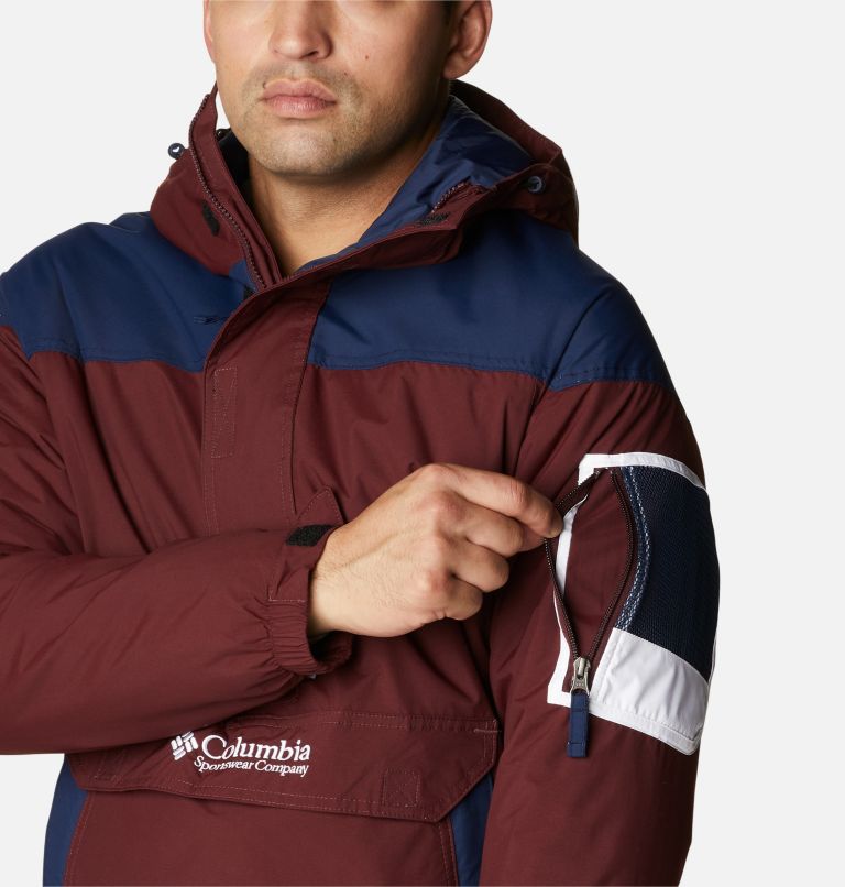 Challenger Pullover | 521 | XS, Color: Elderberry, Collegiate Navy, White, image 6