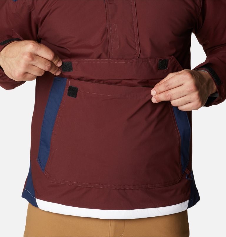 Challenger Pullover | 521 | XS, Color: Elderberry, Collegiate Navy, White, image 7