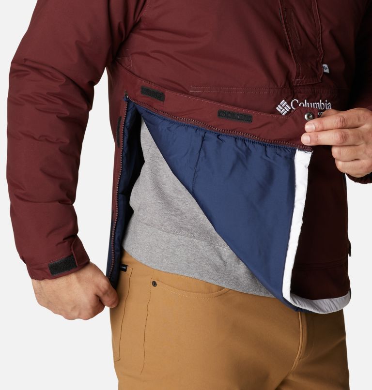 Challenger Pullover | 521 | XS, Color: Elderberry, Collegiate Navy, White, image 8
