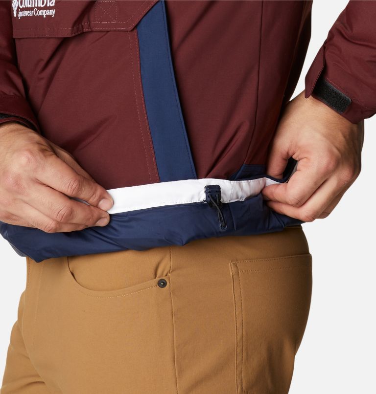 Challenger Pullover | 521 | XS, Color: Elderberry, Collegiate Navy, White, image 9