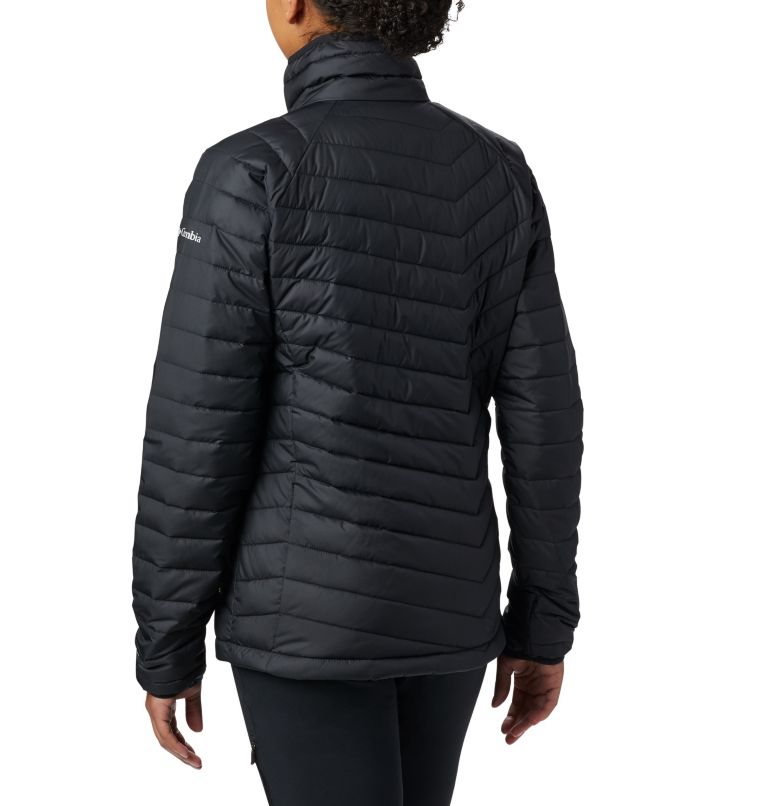 CHAQUETA CON CAPUCHA COLUMBIA POWDER LITE MUJER-SPRUCE AURELIAN PRINT