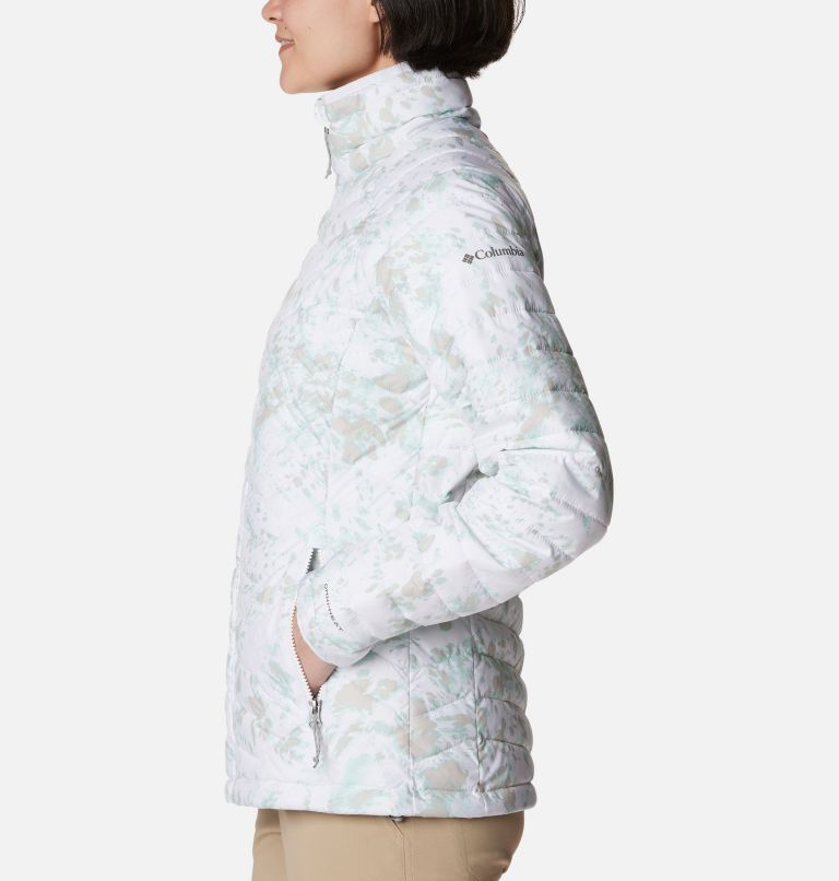 Columbia Powder Lite Jacket Chaqueta, Mujer, Aqua Haze, XS : .es