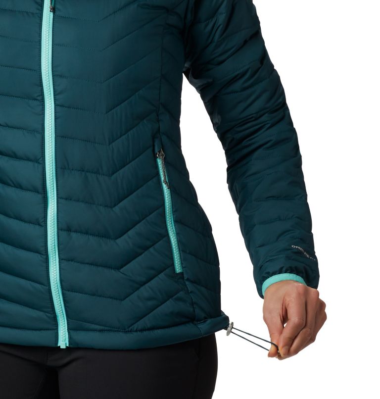 Women’s Powder Lite Insulated Jacket - 2023 COLLECTION, Color: Dark Seas, image 3