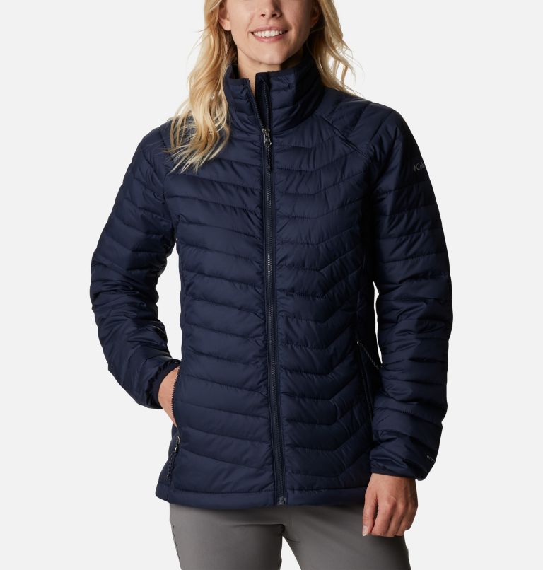 Ripley - PARKA COLUMBIA POWDER LITE JACKET CELESTE MUJER