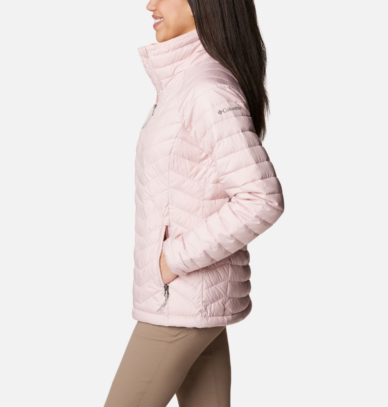 Women’s Powder Lite Insulated Jacket - 2023 COLLECTION, Color: Dusty Pink, image 3