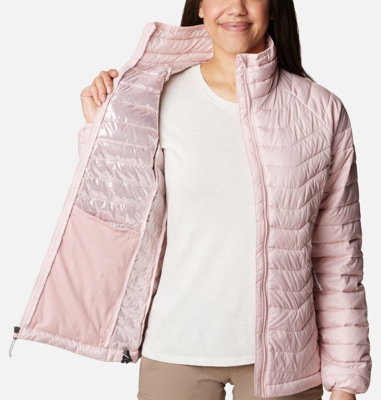 Women’s Powder Lite Insulated Jacket - 2023 COLLECTION, Color: Dusty Pink, image 5