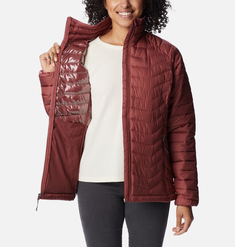 Powder Lite Jacket | 679 | L, Color: Beetroot, image 5