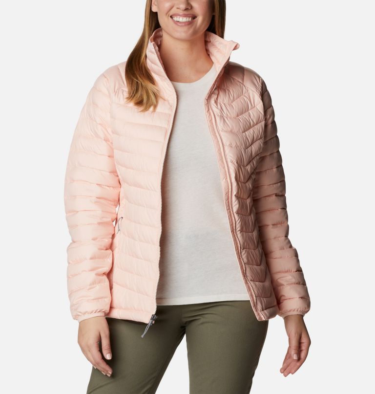 Powder Lite Jacket | 890 | S, Color: Peach Blossom, image 8