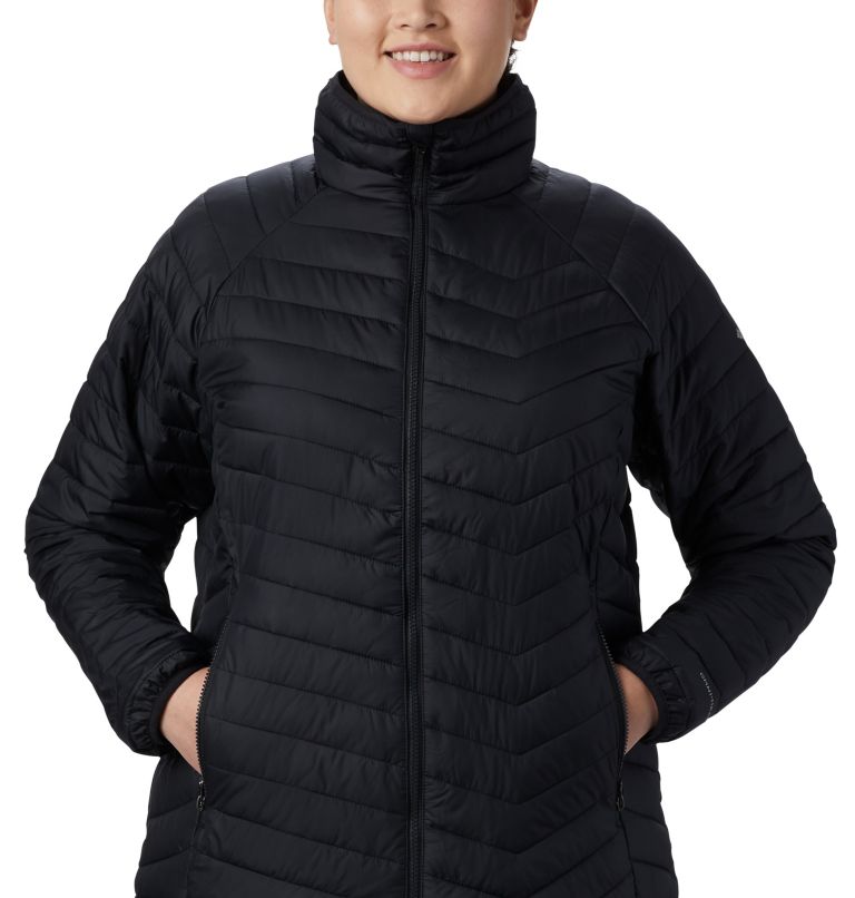 Manteau Powder Lite pour femme - Grandes tailles, Color: Black, image 5