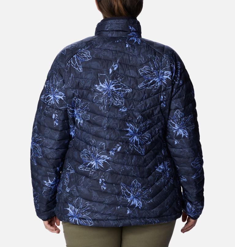 Women's Powder Lite Jacket - Plus Size, Color: Nocturnal Aurelian Print, image 2