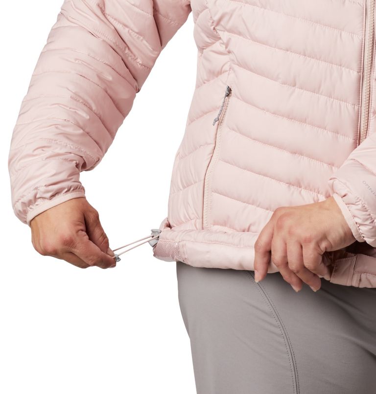 Thumbnail: Women's Powder Lite Jacket - Plus Size, Color: Dusty Pink, image 5