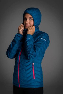 columbia powder lite womens hooded insulated jacket