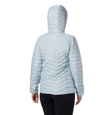 Powder Lite&trade; Kapuzenjacke f&uuml;r Damen Powder Lite&trade; Hooded Jacket | 103 | XS, Cirrus Grey Sparkler Print, back