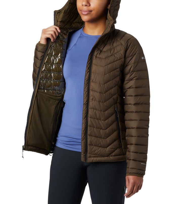 Columbia Mujer POWDER LITE LIGHT HOODED JACKET - Chaqueta Outdoor