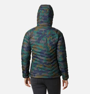 Powder Lite&trade; Kapuzenjacke f&uuml;r Damen Powder Lite&trade; Hooded Jacket | 103 | XS, Dark Nocturnal Traditional Camo, back