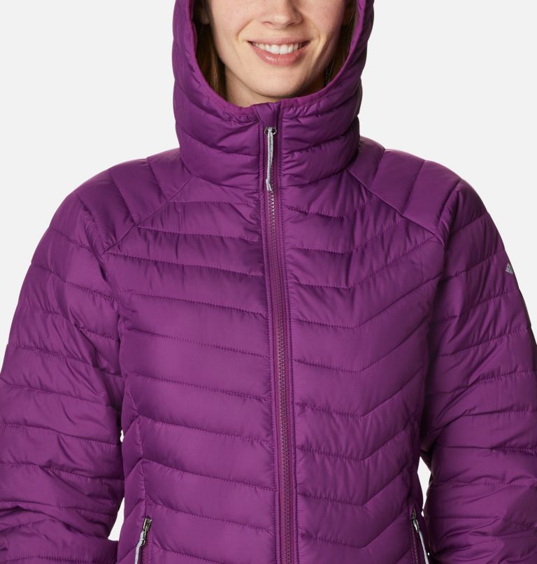 Columbia powder lite hooded jacket women best sale