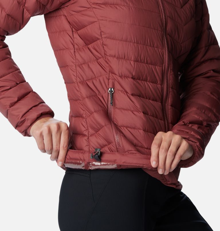 Columbia Mujer POWDER LITE LIGHT HOODED JACKET - Chaqueta Outdoor