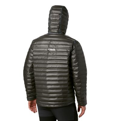 men's outdry ex gold down hooded jacket