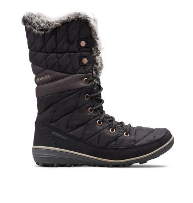 girls black waterproof boots