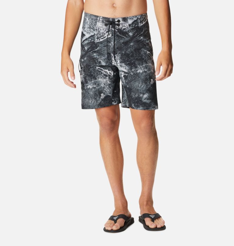 Men's PFG Offshore II Board Shorts, Color: Black Realtree Horizon