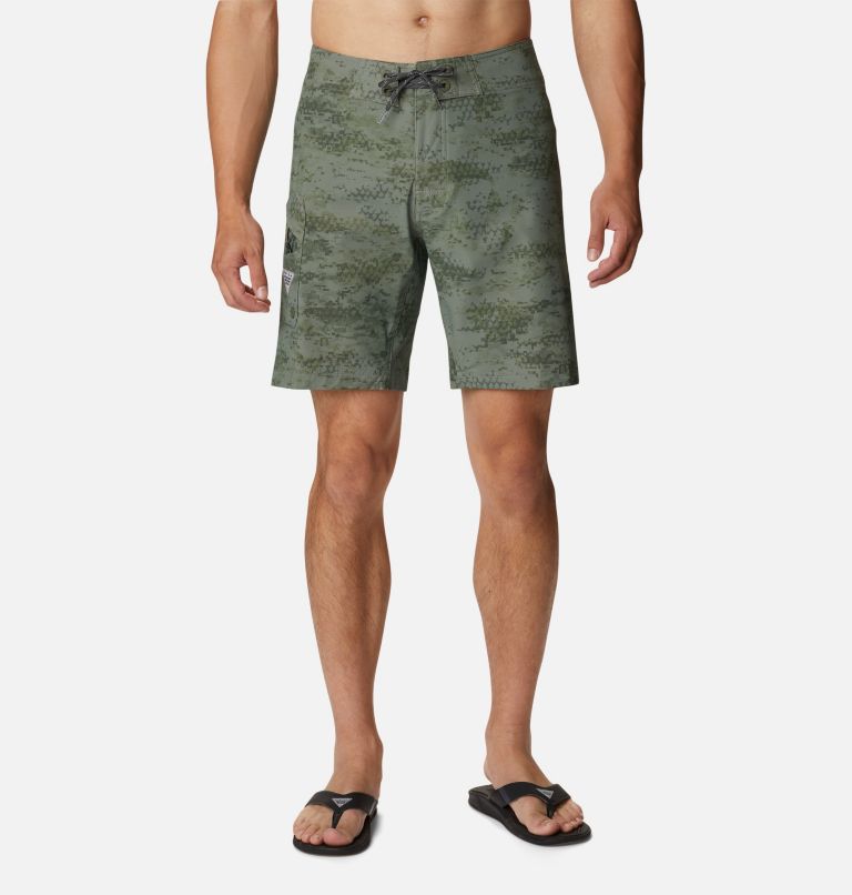 Mens Columbia Fishing Olive Shorts XL Swimming - Gem