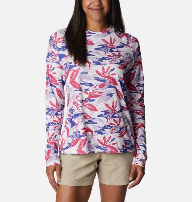 Super Tidal Tee™ Long Sleeve | 693 | XXL, Color: Ultra Pink Shorebreak