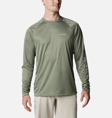 columbia men's long sleeve shirts & tops