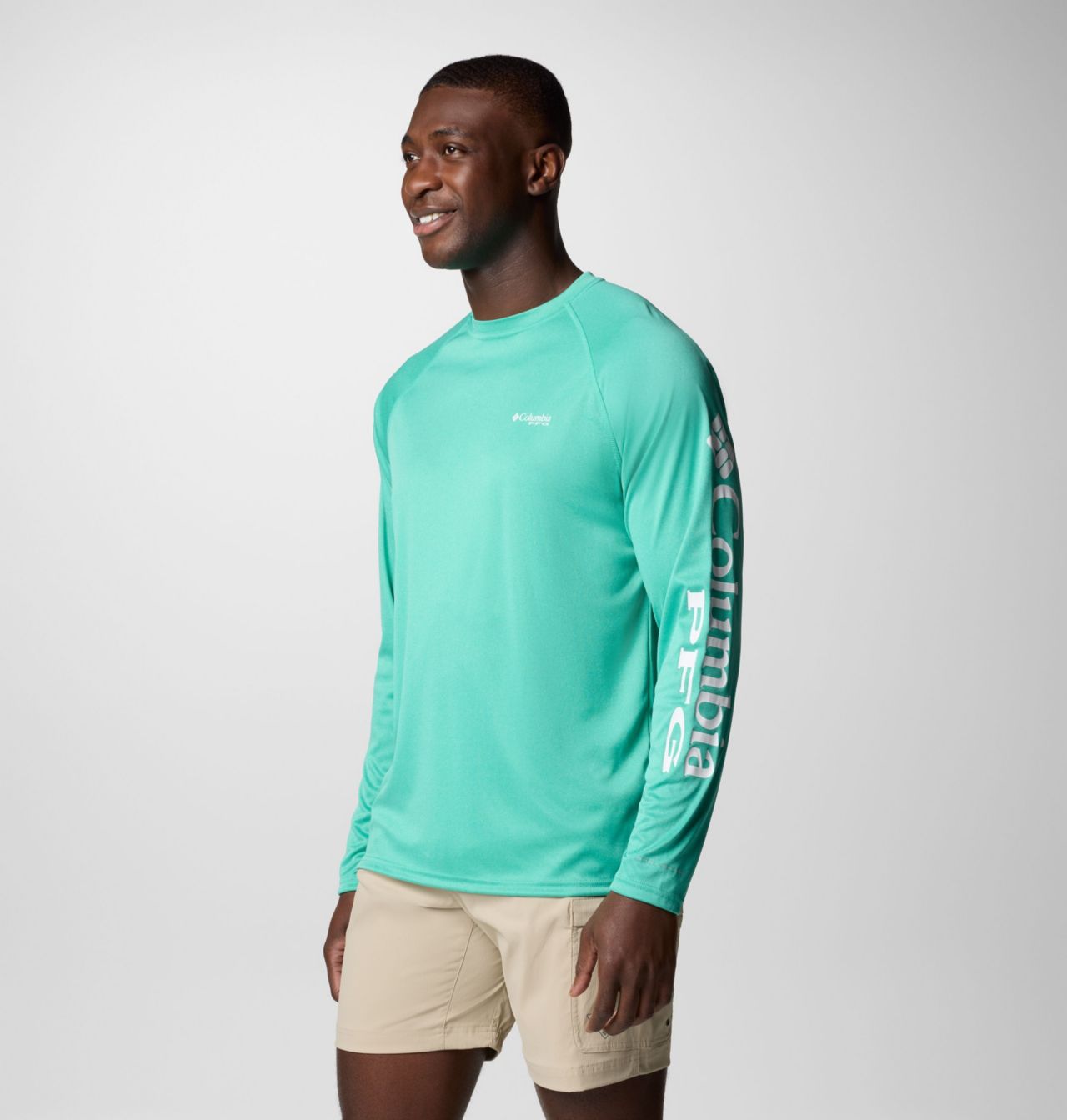 Men's PFG Terminal Tackle™ Heather Long Sleeve Shirt 4